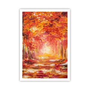 Plagát - Medený les - 70x100 cm