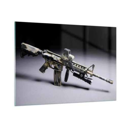 Obraz na skle - Vždy nebezpečný - 100x70 cm