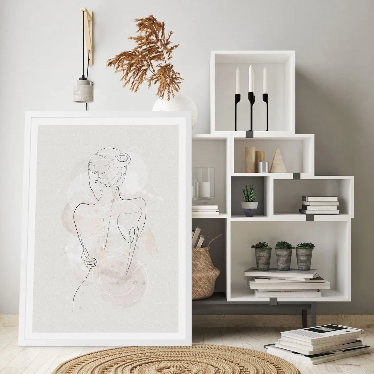 Plagát v bielom ráme - Ako citlivý nástroj - 61x91 cm