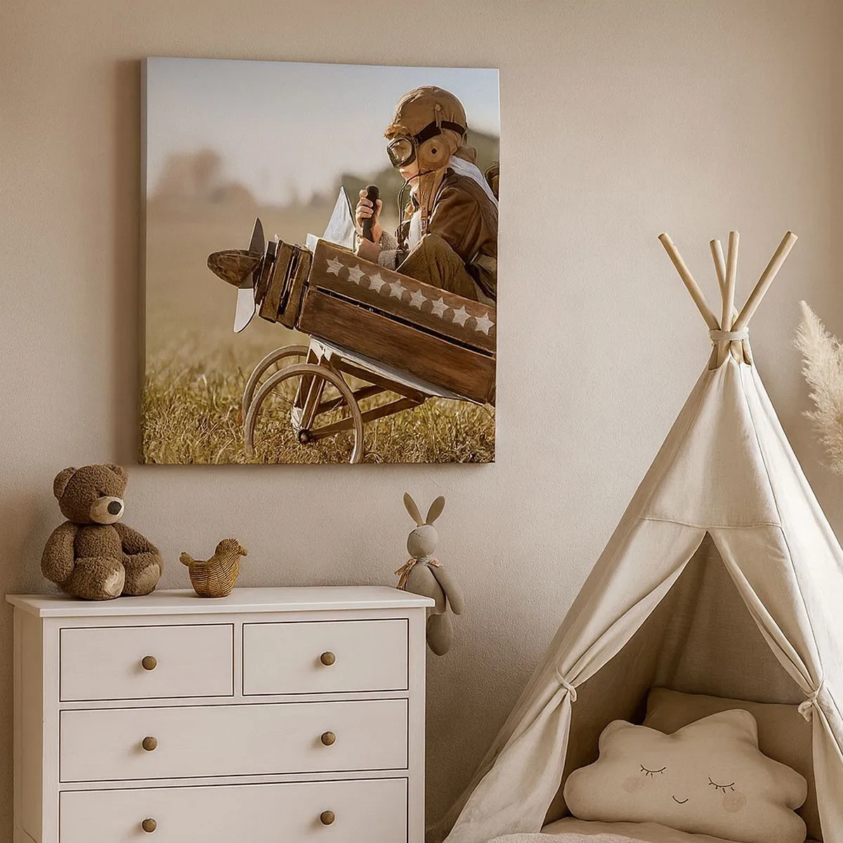 Obraz na plátne - Štart do snov - 30x30 cm