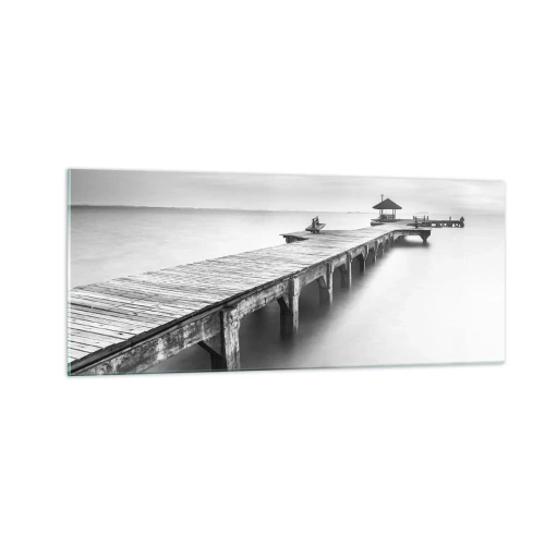 Obraz na skle - Ďaleko od nás - 100x40 cm