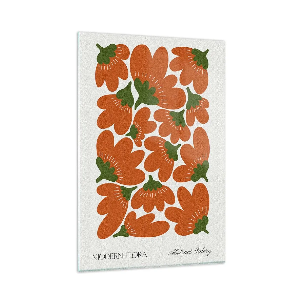 Obraz na skle - Zo života kvetov - 80x120 cm