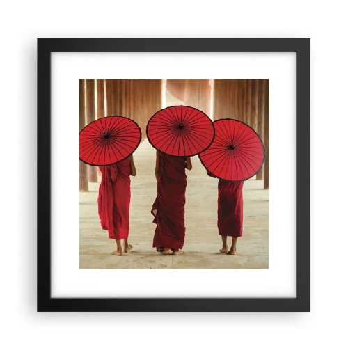 Plagát v čiernom ráme - Na ceste do Čistej ríše - 30x30 cm