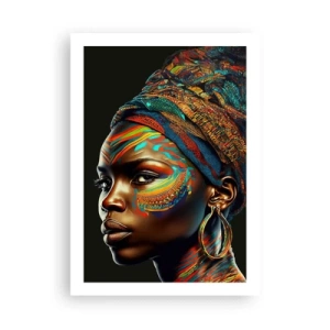 Plagát - Africká kráľovná - 50x70 cm