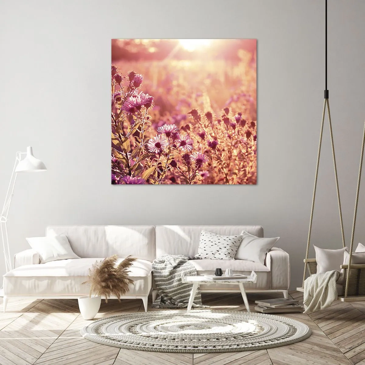 Obraz na plátne - Než skončí leto - 40x40 cm