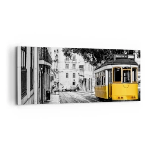 Obraz na plátne - Fado v pozadí - 100x40 cm