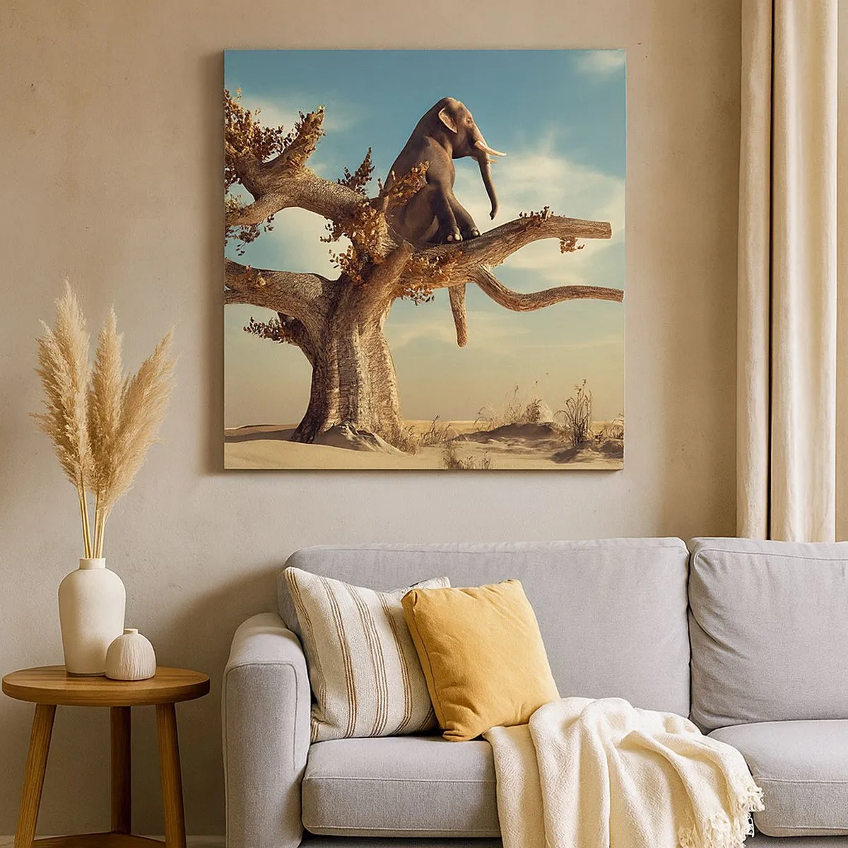 Obraz na plátne - Nový uhol pohľadu - 30x30 cm