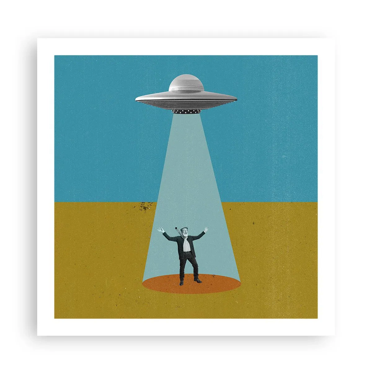 Plagát - Blízke stretnutie - 60x60 cm