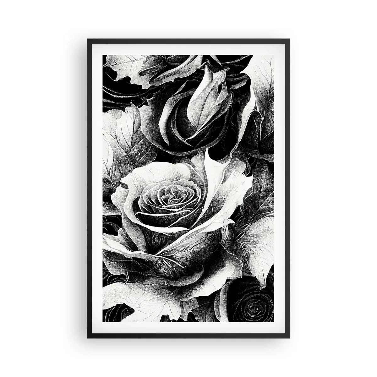 Plagát v čiernom ráme - Navždy kráľovná - 61x91 cm