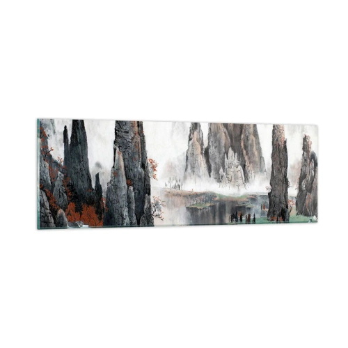 Obraz na skle - Mocní strážcovia - 90x30 cm