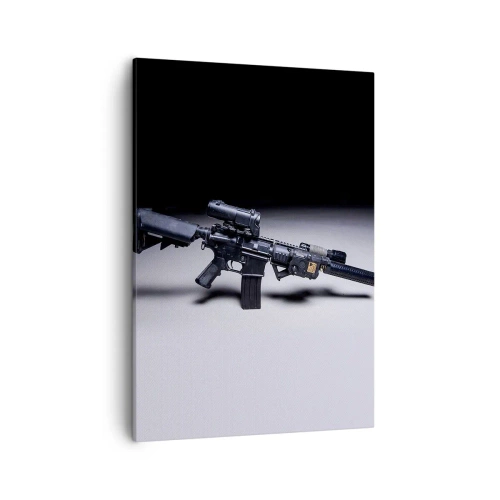 Obraz na plátne - Temný rytier - 50x70 cm