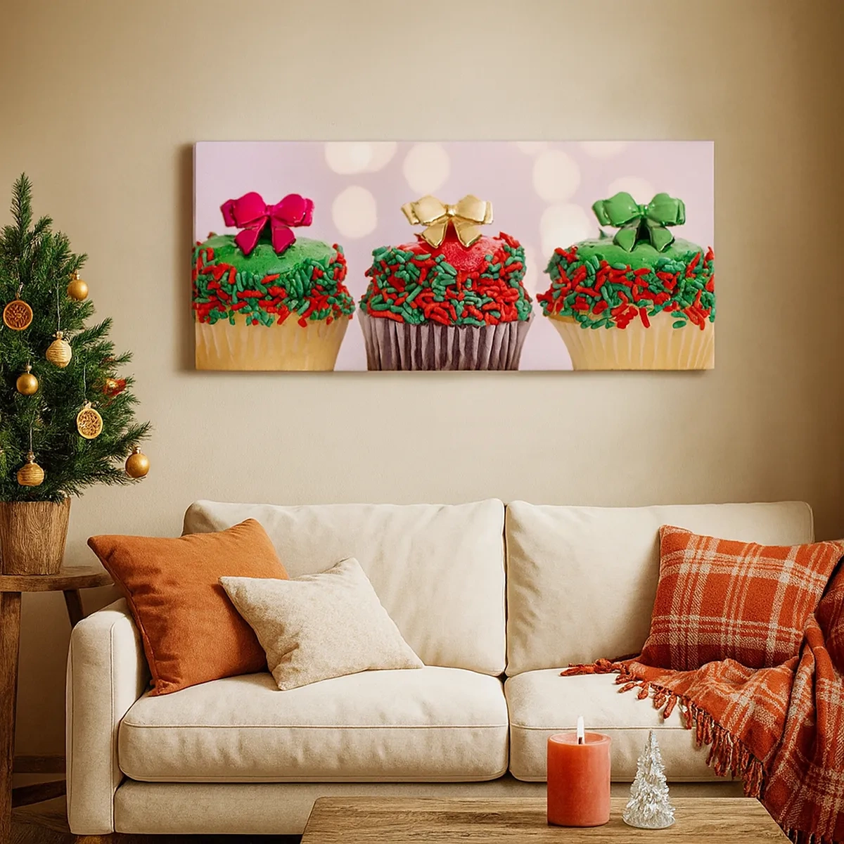 Obraz na plátne - Sladkostí až po vrch - 30x30 cm