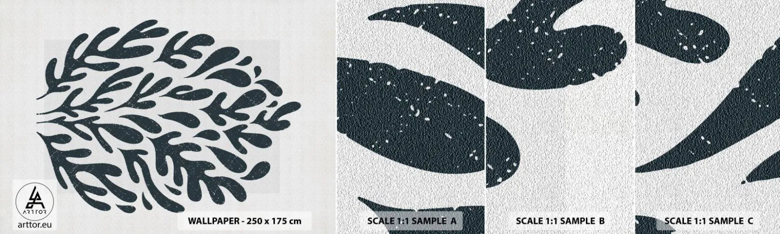 Vzorka Fototapeta Standard Eco - Tvary prírody - Boho, Minimalistický, Moderné - 100x30 cm