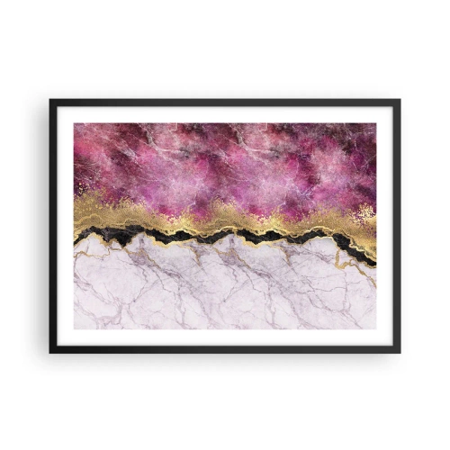 Plagát v čiernom ráme - Na hranici - 70x50 cm