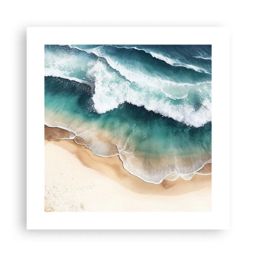 Plagát - Odveké stretnutie - 40x40 cm