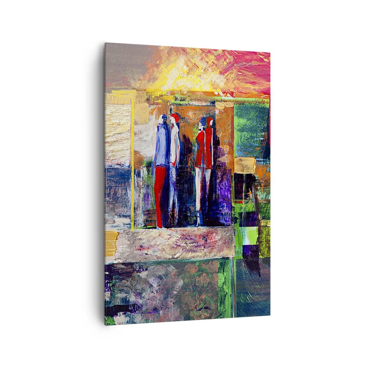 Obraz na plátne - Vzťahy a emócie - 80x120 cm