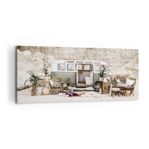 Obraz na plátne - Cesta práve začína - 120x50 cm