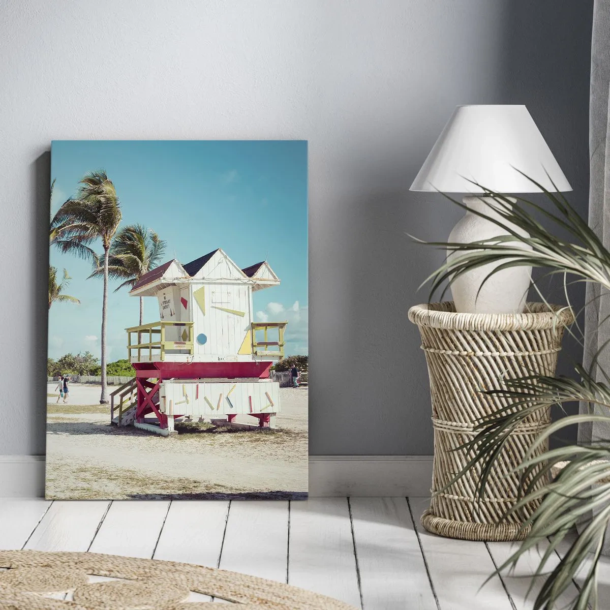 Obraz na plátne - Čaká ťa krásny deň - 55x100 cm