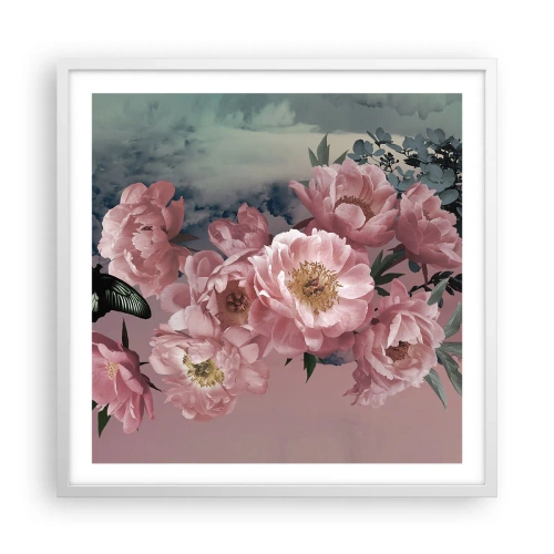 Plagát v bielom ráme - Vrchol romantizmu - 60x60 cm