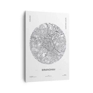 Obraz na plátne - Anatómia Birminghamu - 70x100 cm