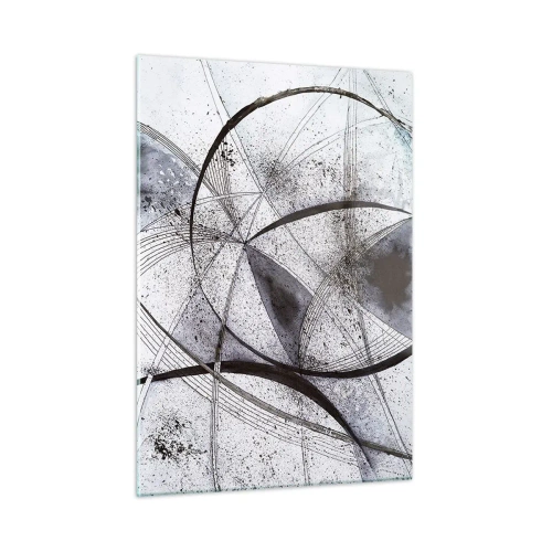 Obraz na skle - Futuristická fantázia - 50x70 cm