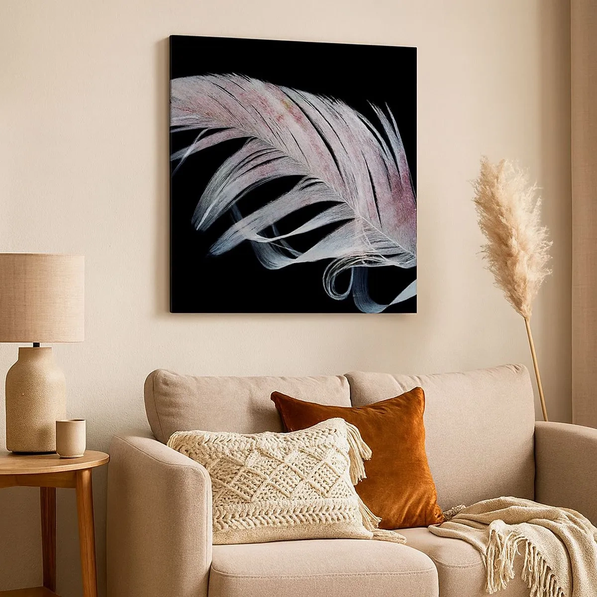 Obraz na plátne - Premýšľajte o dotyku - 30x30 cm