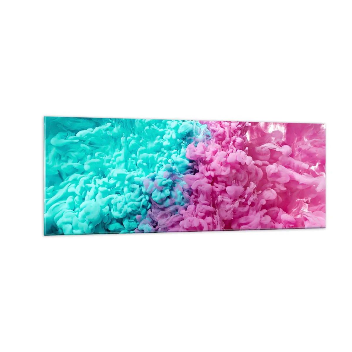 Obraz na skle - Rozhodujúci stret - 140x50 cm