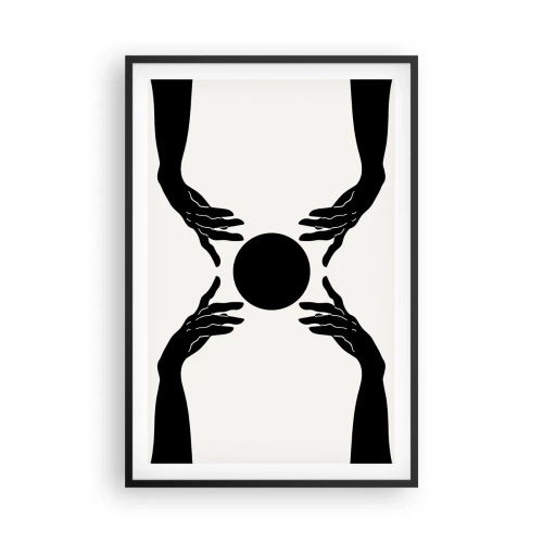 Plagát v čiernom ráme - Tajné znamenie - 61x91 cm