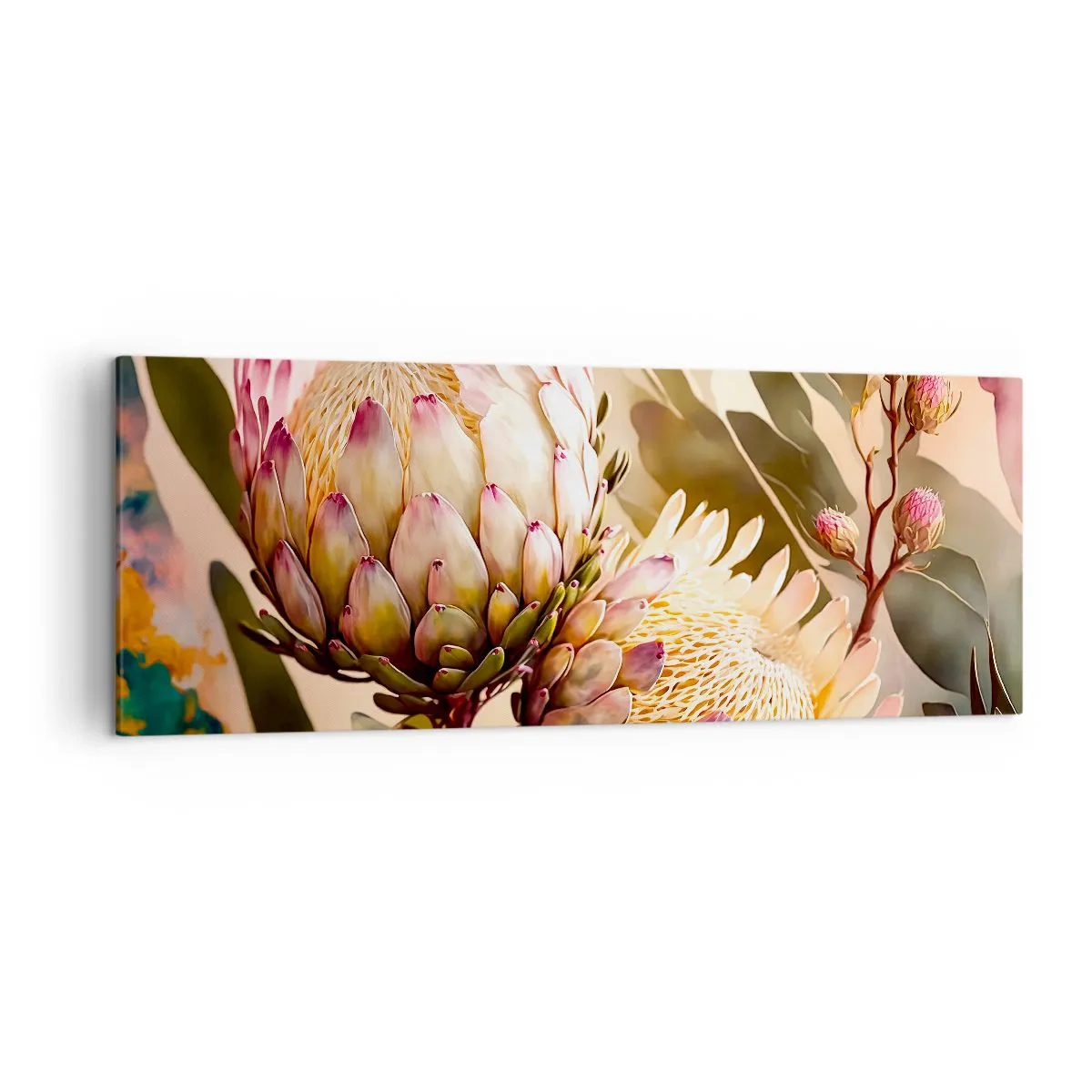 Obraz na plátne - Nežne objaté - 140x50 cm