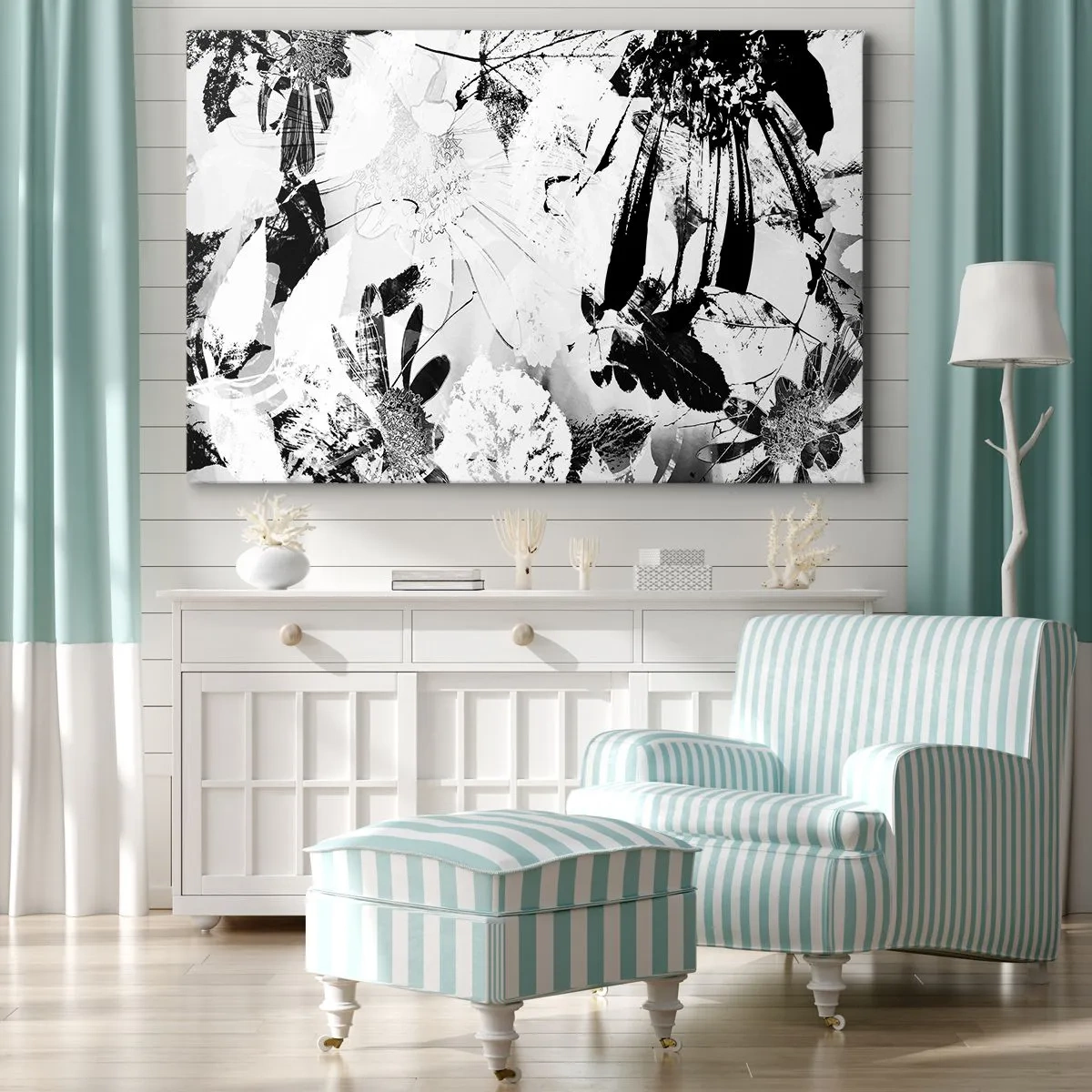 Obraz na plátne - Jeseň v negatíve - 120x80 cm