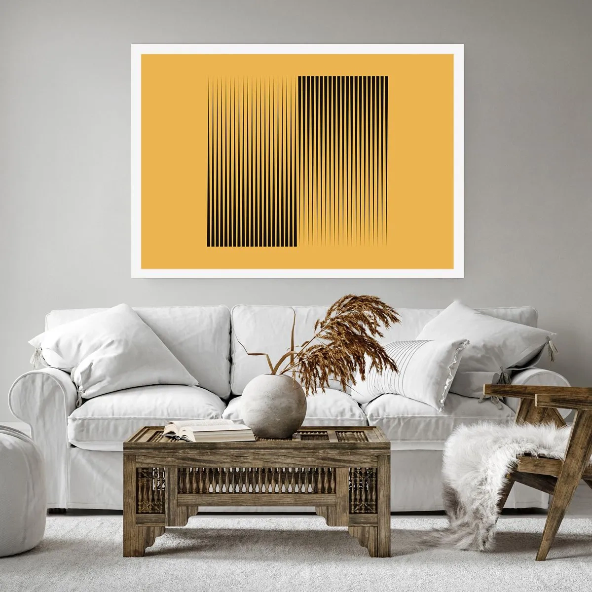 Plagát - Štvorec protikladov - 100x70 cm