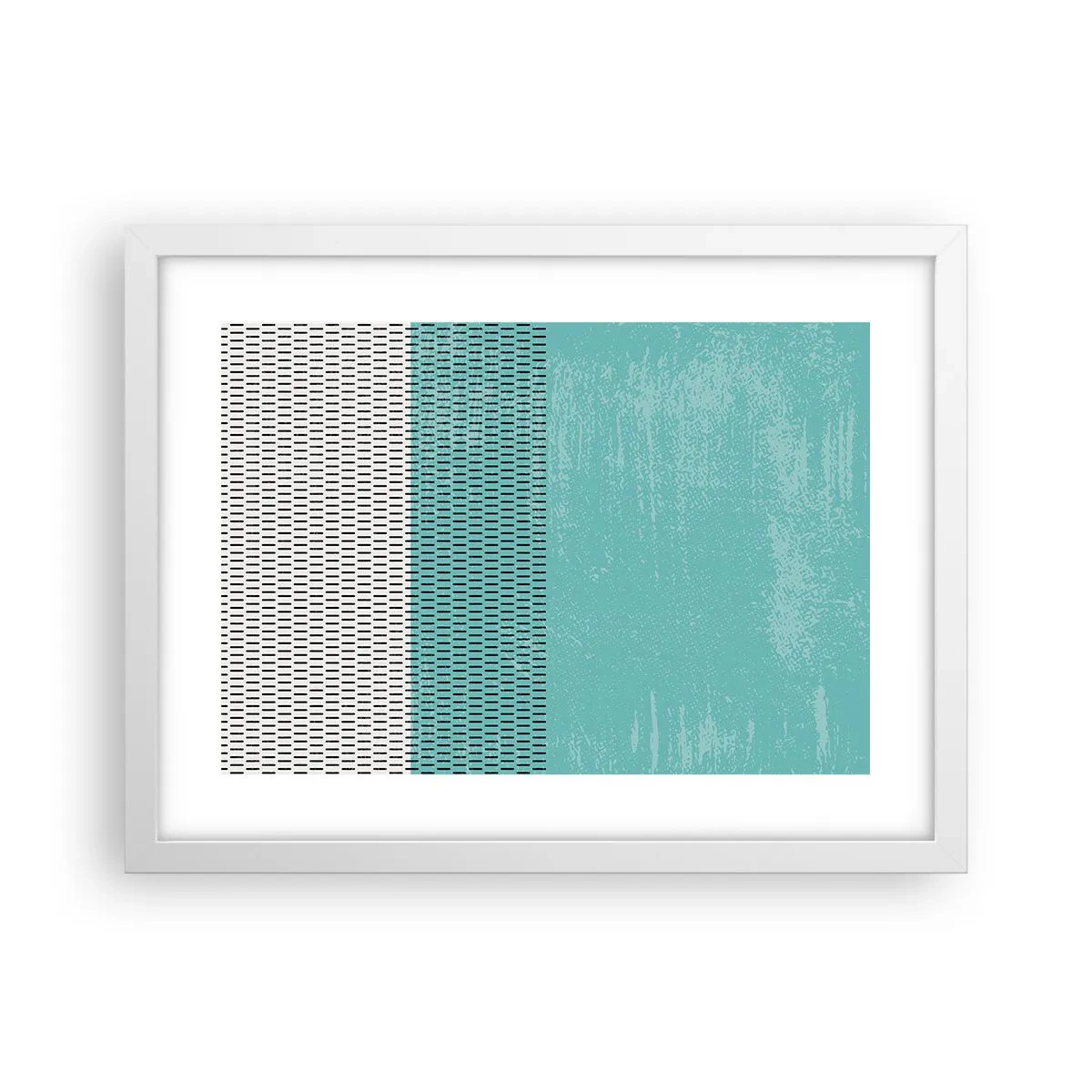 Plagát v bielom ráme - Vyvážená kompozícia - 40x30 cm