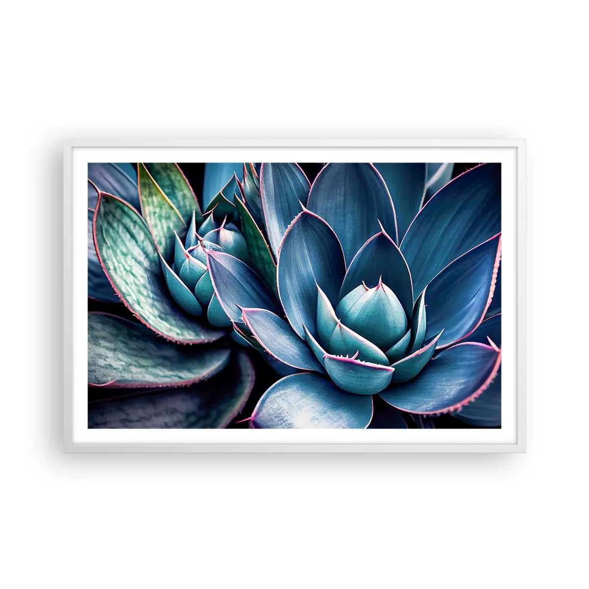 Plagát v bielom ráme - Vitálna sila - 91x61 cm