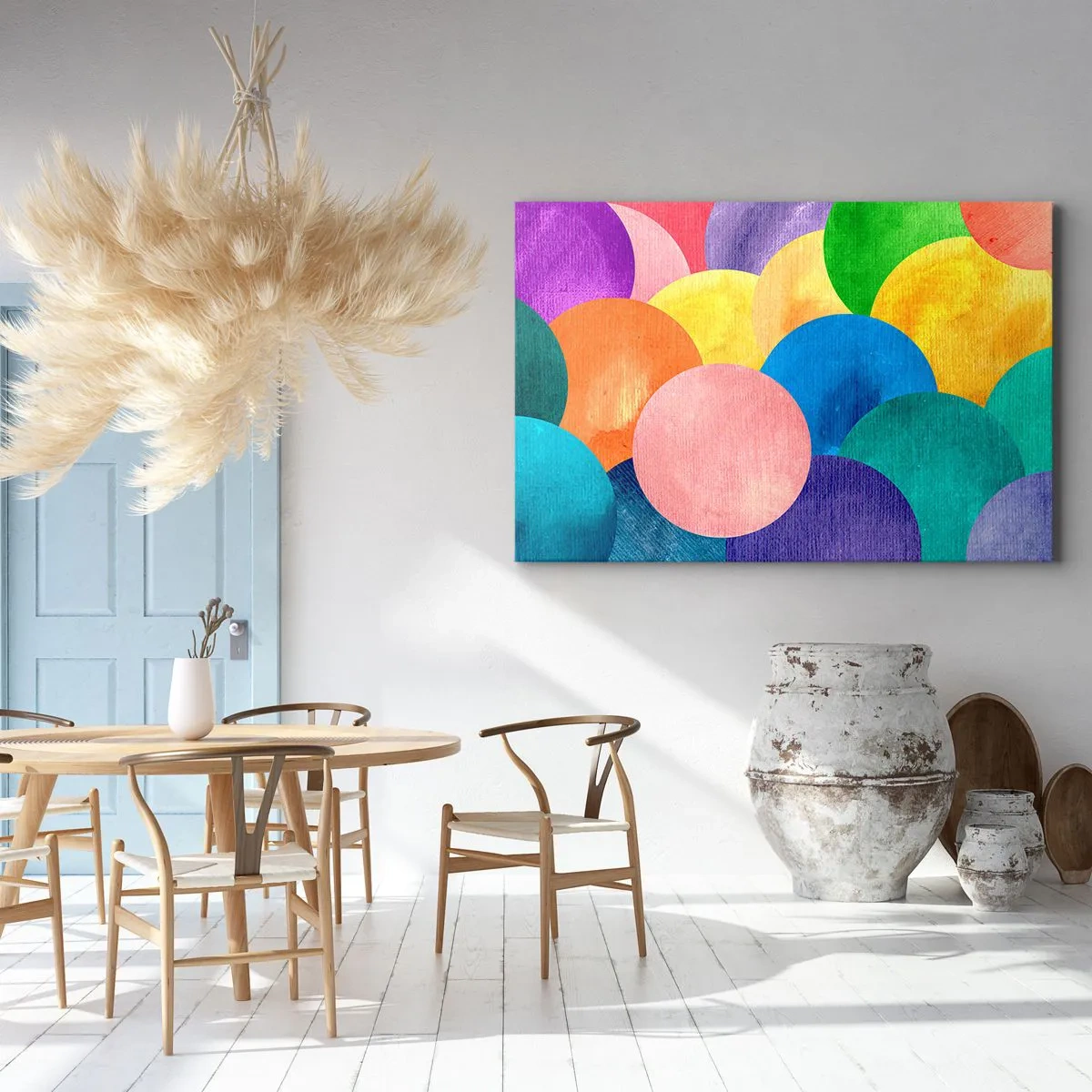 Obraz na plátne - Pôvodná plnosť života - 100x70 cm