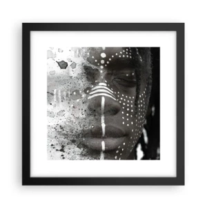 Plagát v čiernom ráme - Objav pôvodného ducha - 30x30 cm