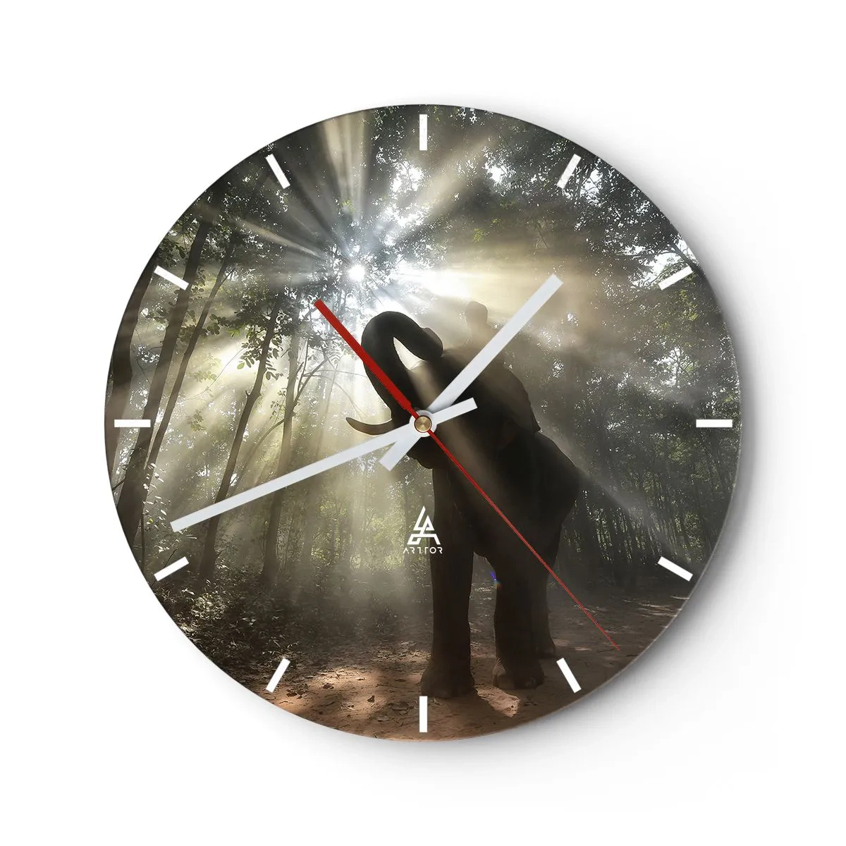 Nástenné hodiny - Pod šťastnou hviezdou - 40x40 cm