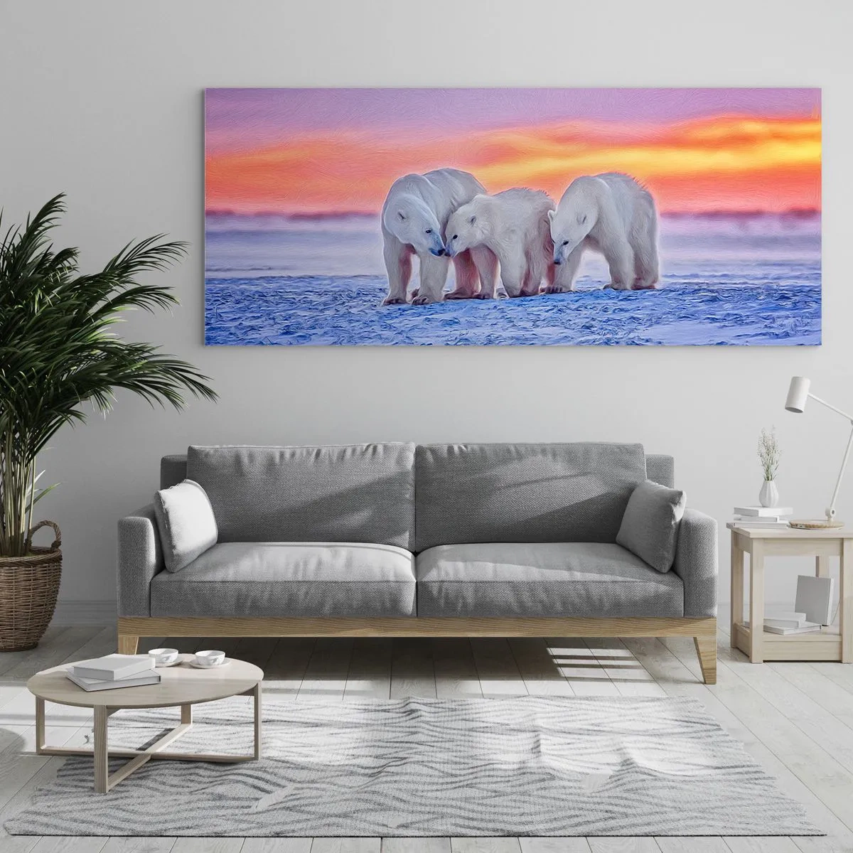 Obraz na skle - Stačí rodinné teplo - 160x50 cm
