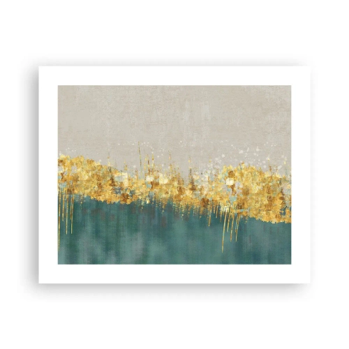 Plagát - Zlatá hranica - 50x40 cm
