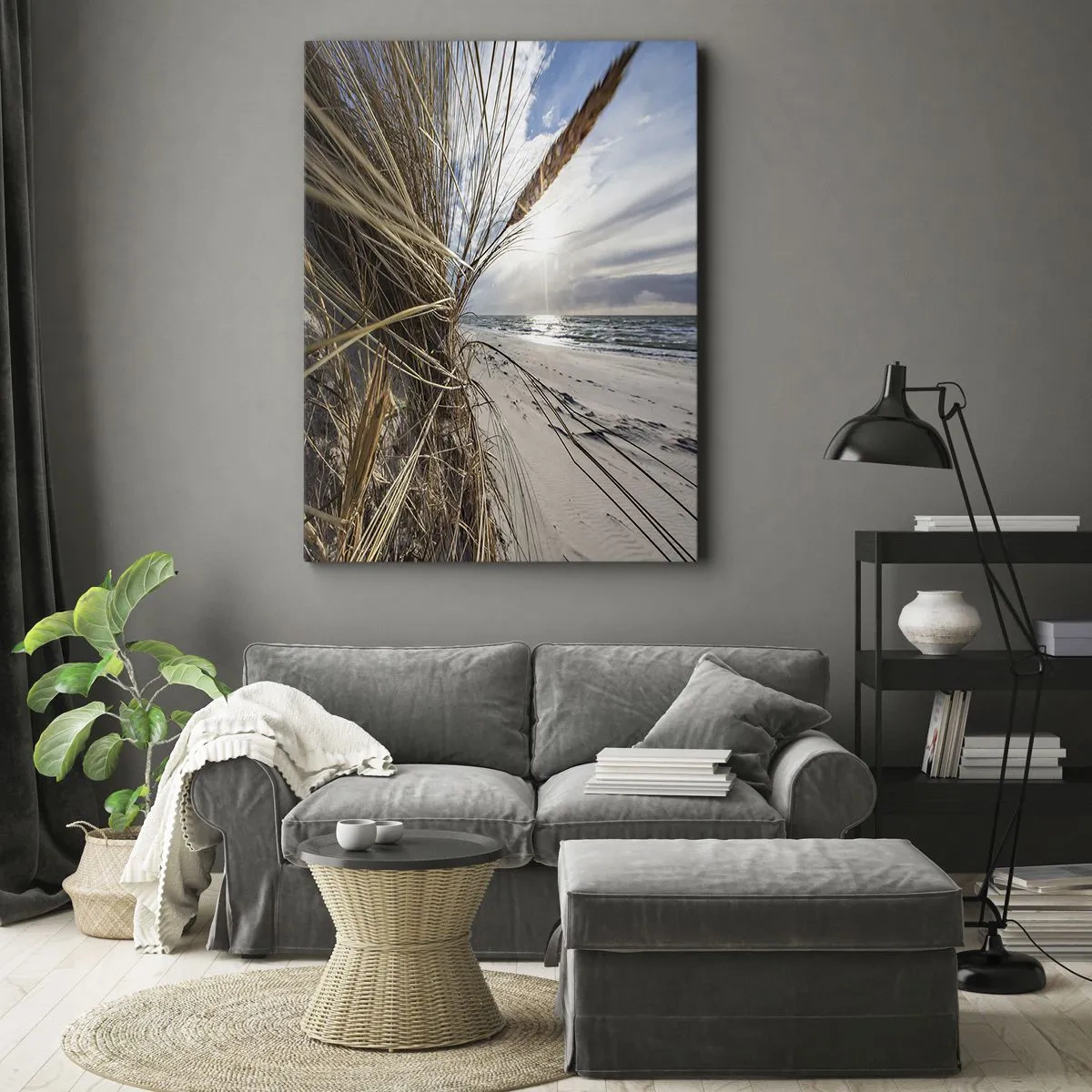 Obraz na plátne - Stretnutie živlov - 50x70 cm