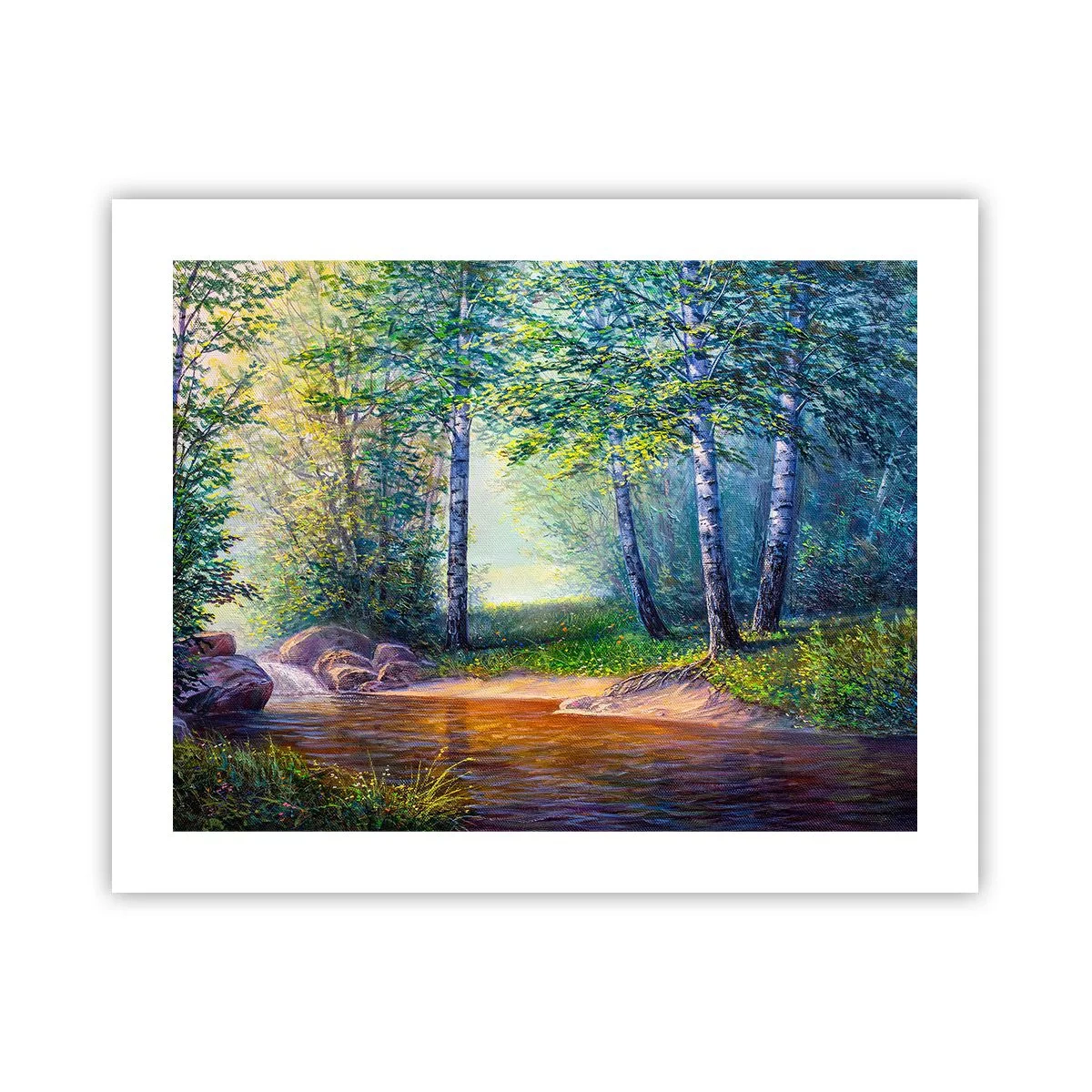 Plagát - Idylické prostredie - 50x40 cm