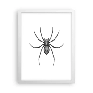 Plagát v bielom ráme - Znepokojivá presnosť - 30x40 cm