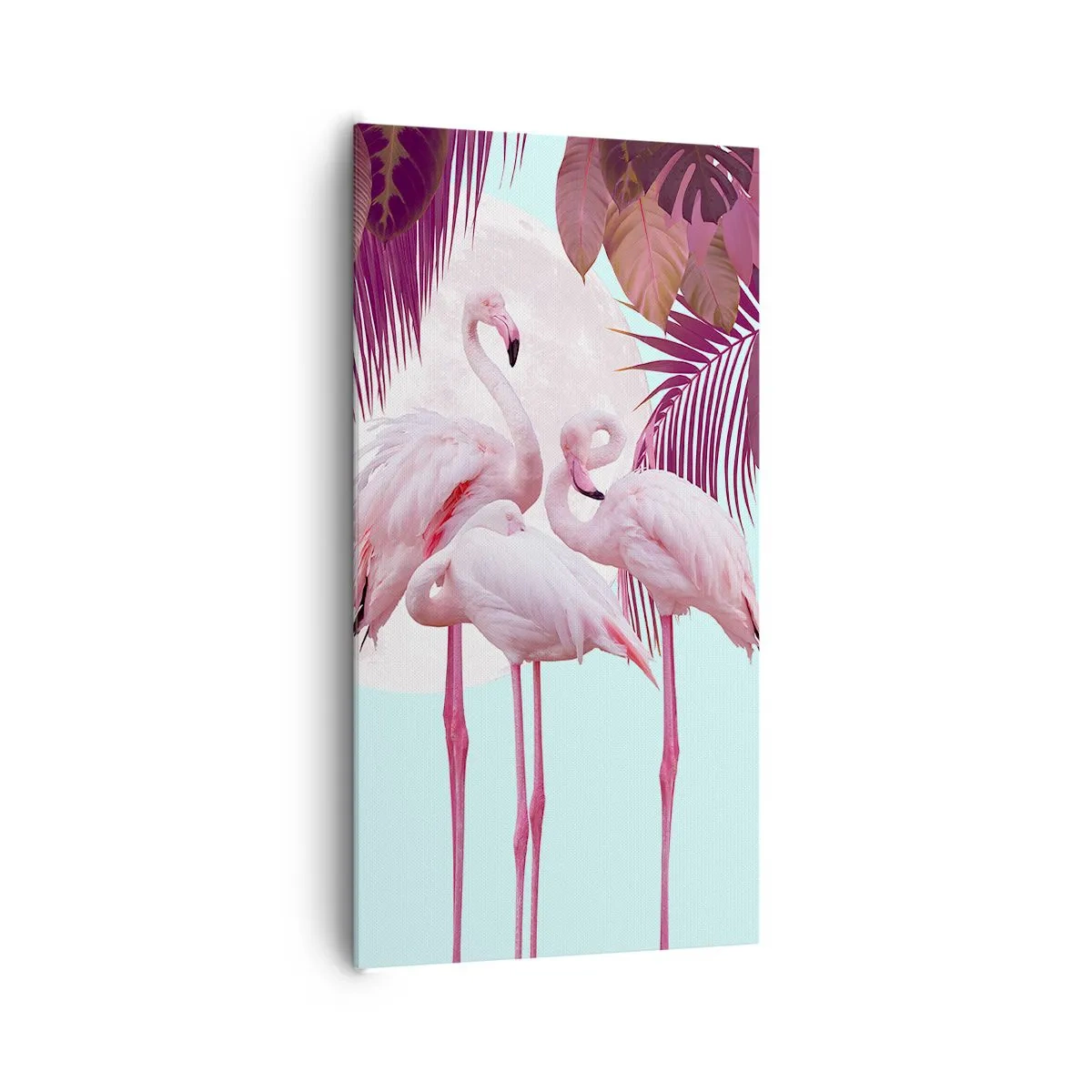 Obraz na plátne - Tri vtáčie grácie - 65x120 cm