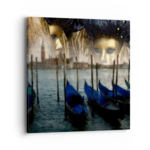 Obraz na plátne - Je čas začať karneval - 40x40 cm