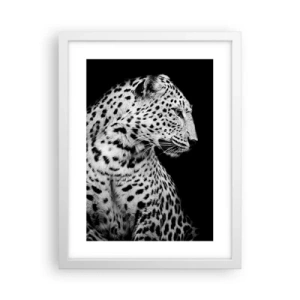 Plagát v bielom ráme - Pravý profil perfektný! - 30x40 cm