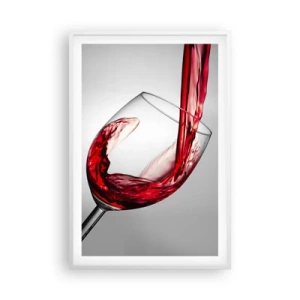 Plagát v bielom ráme - Farba - pohyb - zvuk - 61x91 cm