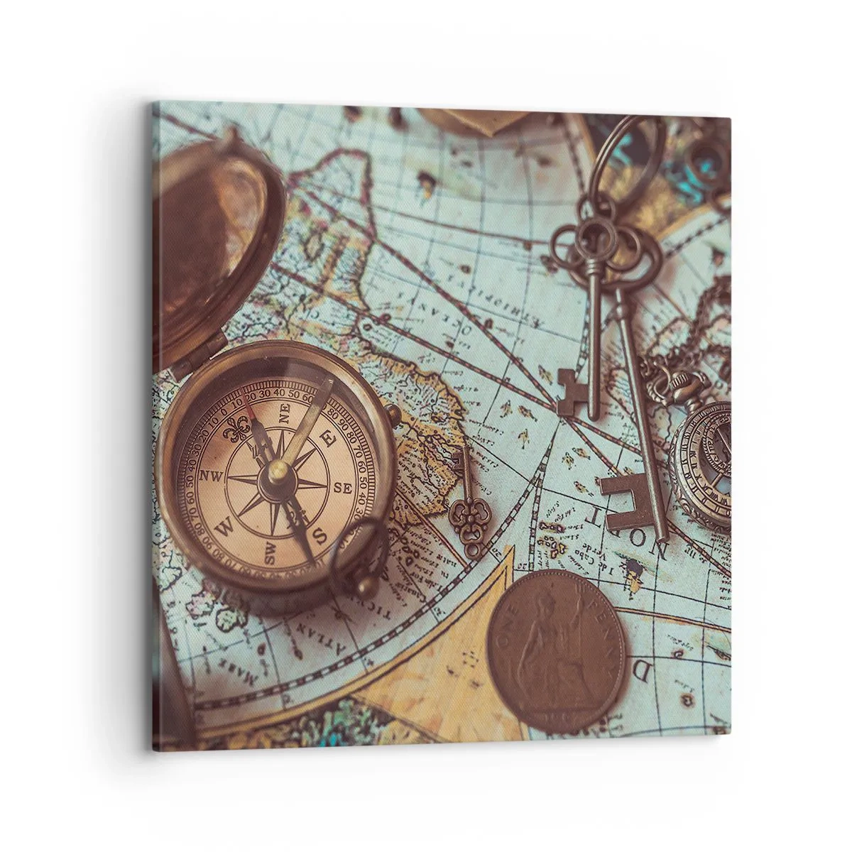 Obraz na plátne - Pre dobrodruha - 70x70 cm