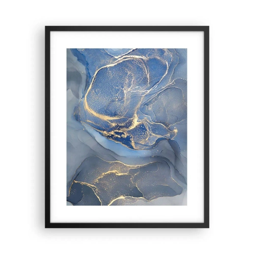 Plagát v čiernom ráme - Zlatý prach - 40x50 cm