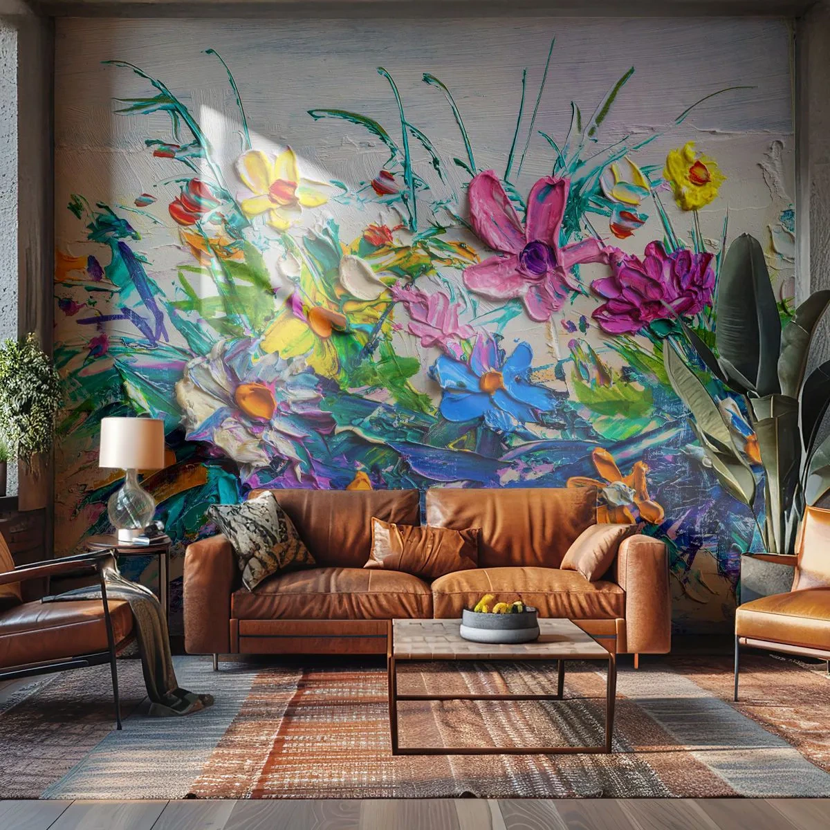 Fototapeta Premium Canvas - Vôbec nie zátišie - Kvety, Kytica kvetov, Záhrada - 300x210 cm