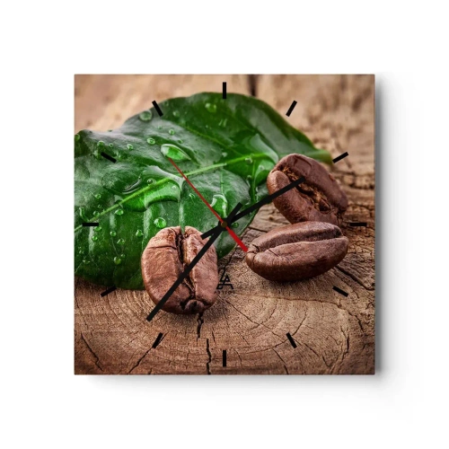 Nástenné hodiny - Najskutočnejšia a čierna - 40x40 cm