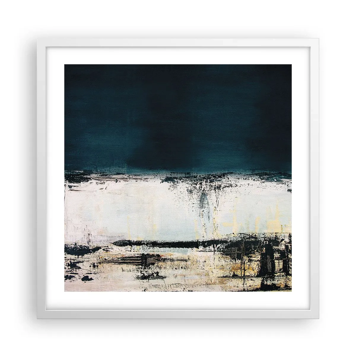 Plagát v bielom ráme - Horizontálna kompozícia - 50x50 cm